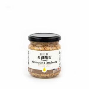MOUTARDE A L'ANCIENNE EN GRAINS - VINAIGRERIE GRANHOTA